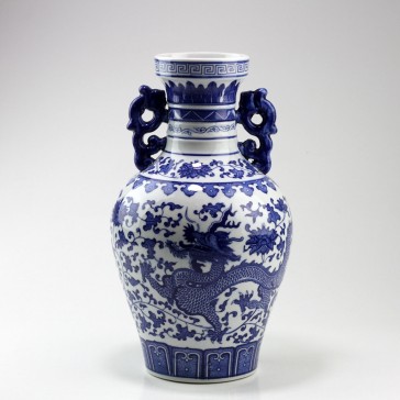 Chinesische Vase "Kaiserlicher Drache"