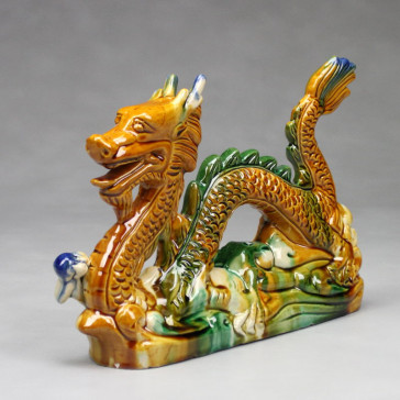 Chinesischer Drache Figur Tang-Keramik