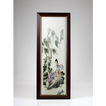 Porzellan Bild, chinesisches Wandbild Keramik