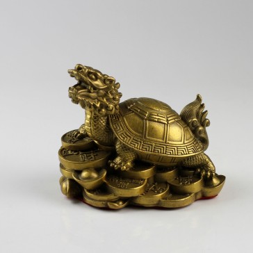 Drachenschildkröte aus Messing