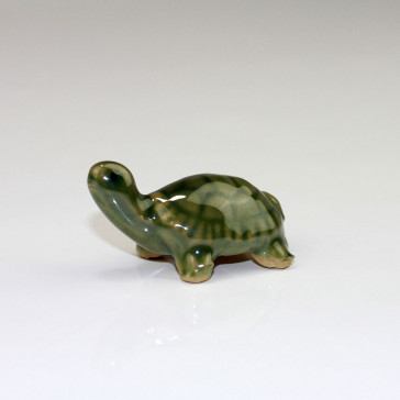 Keramikfigur "Schildkröte", Bonsaifigur