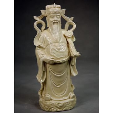Porzellanfigur Fu Xing Feng Shui Glücksgott