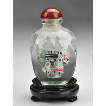 Snuff Bottle "Die Chinesische Mauer"