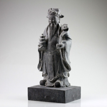 Steinstatue groß "Lu Xing"