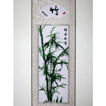 Stickbild Chinesische Blumen "Bambus"