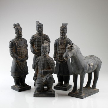 Terrakotta-Krieger, Terrakotta-Armee Komplett-Set (22cm Serie)