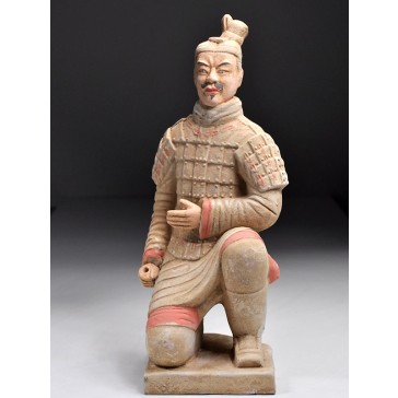 Xi'an Terrakottakrieger "Bogenschütze" (hell, 42cm Serie)