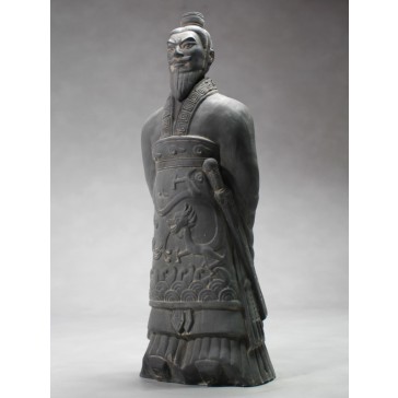 Terrakotta-Krieger aus Xi'an "Kaiser Qin" (40cm Serie), dunkel