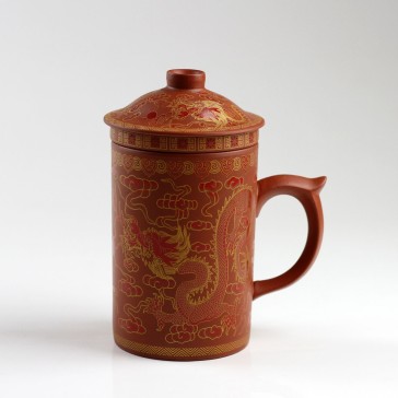 Deckeltasse, Yixing Ton