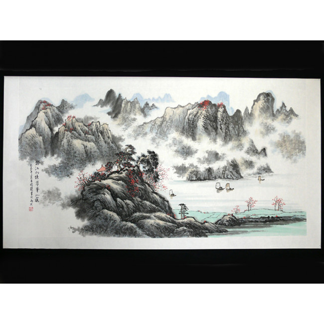 Malerei Chinesische Malerei Malereien Landschaftsmalerei Rollenbilder AAA 