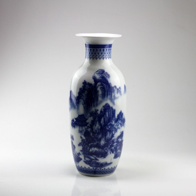 Chinesische Vase Porzellan 