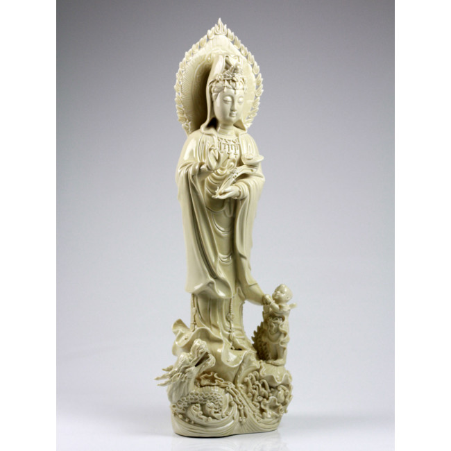 Skulptur silberfarben China " Deko-Figur Budai Buddhafigur "Buddha Maitreya 