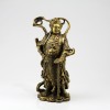 Messing-Figur "Wei Tuo" Bronzestatue Wei Tuo