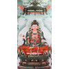 Rollbild, Stoffbild "Avalokiteshvara Bodhisattva", Buddhistisches Bild