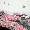 Chinesische Malerei "Frühling am Tai Hu-See", Peng Guo Lan
