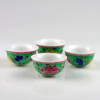Teeschalen-Set "Baba-Nyonya", chinesische Teekultur (Sammeltassen)