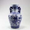 Chinesische Vase "Kaiserlicher Drache" Porzellan-Vase, Deko-Vase