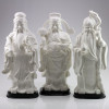 Porzellanfiguren Set "Die drei Sterne", Sanxing (Cai, Zi, Shou)