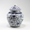 Deckelvase, chinesische Vase Porzellan im Ming-Stil