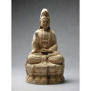 Holzskulptur Guan-Yin "Die Göttin der Barmherzigkeit", Kwan Yin 
