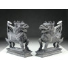 Steinfiguren "Qilin", Kirin, Steinskulpturen-Paar