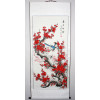 Rollbild "Pflaumenblüte", chinesische Bildrolle 