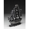 Steinfigur "Drachenschiff", Stein-Skulptur chinesisches Glücksschiff