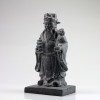 Steinfigur "Luxing", chinesischer Glücksgott, Feng Shui Stein-Figur