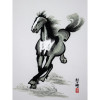 Stickbild "Galoppierendes Pferd", Xu Beihong