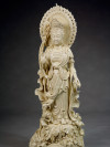 Guanyin Porzellanfigur, Blanc-de Chine