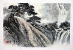 Peng Guo Lan "Wasser wie Kristall", chinesische Malerei