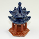 Bonsai-Figur chinesischer Pavillon, Keramik (M)
