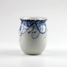 Porzellanvase "Freudenspiel I", kleine chinesische Blumenvase 