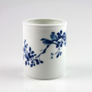 Chinesische Vase "Feldlerchen", Stiftehalter Porzellan
