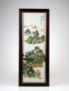 Chinesisches Wandbild Porzellan