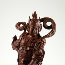 Holzskulptur Bodhisattva 