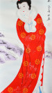 Japanisches Rollbild "Wang Zhaojun"