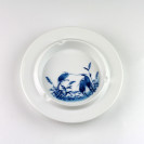 Porzellan blau-weiß, Kalligraphie Farbmischschale