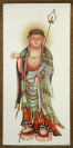Rollbild "Buddha Wandermönch"