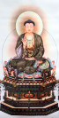 Stoffbild "Amitabha Buddha"