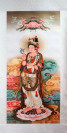 Rollbild "Kwan Yin mit Weidenzweig"