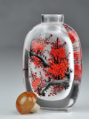 Große Snuff Bottle "Pflaumenblüte"