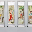 Rollbilder-Set "Die Vier Schönheiten Chinas"