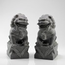 Steinfiguren "Wächterlöwen" Paar