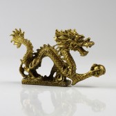 Chinesischer Drache Long Messing Figur Drache