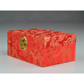 Geschenkbox "Elegant", asiatische Geschenkschachtel aus Stoff