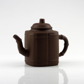 Yixing Tonkanne "Bambus", chinesische Yixing Teekanne 350 ml