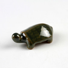 Miniatur Schildkröte Bonsaifigur, Keramikfigur