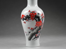 Chinesische Vase Porzellan 