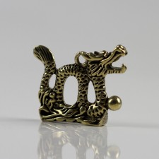 Chinesischer Drache, Glücksbringer, Miniatur Figur, Feng Shui Drache 